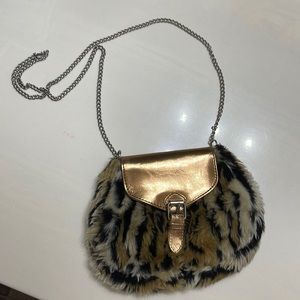 Leopard print children’s bag
